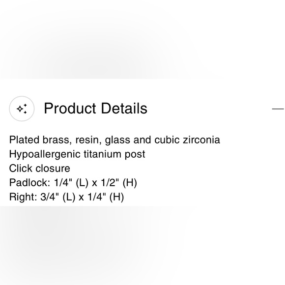 Coach Resin Padlock And Key Mismatch Earrings nwt ! - Picture 4 of 4